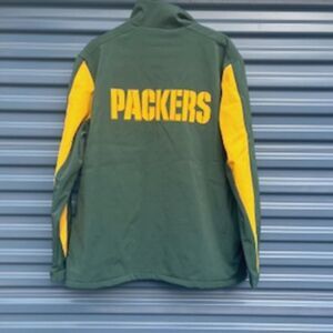 Parka Full Zip Coat . Size: XXL (50-52) ................. Green Bay Packers